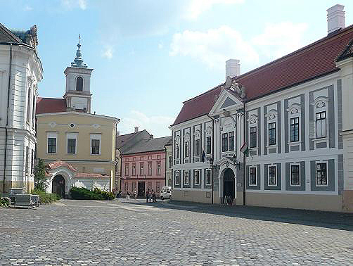 Belvárosi rehabilitáció Veszprémben