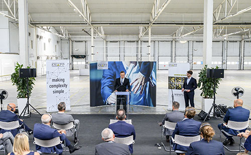 Állami támogatással valósított meg beruházást a Knapp Hungary Kft Nemesvámoson