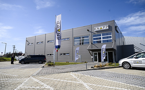 A KNAPP Hungary Kft beruházást valósított meg Nemesvámoson